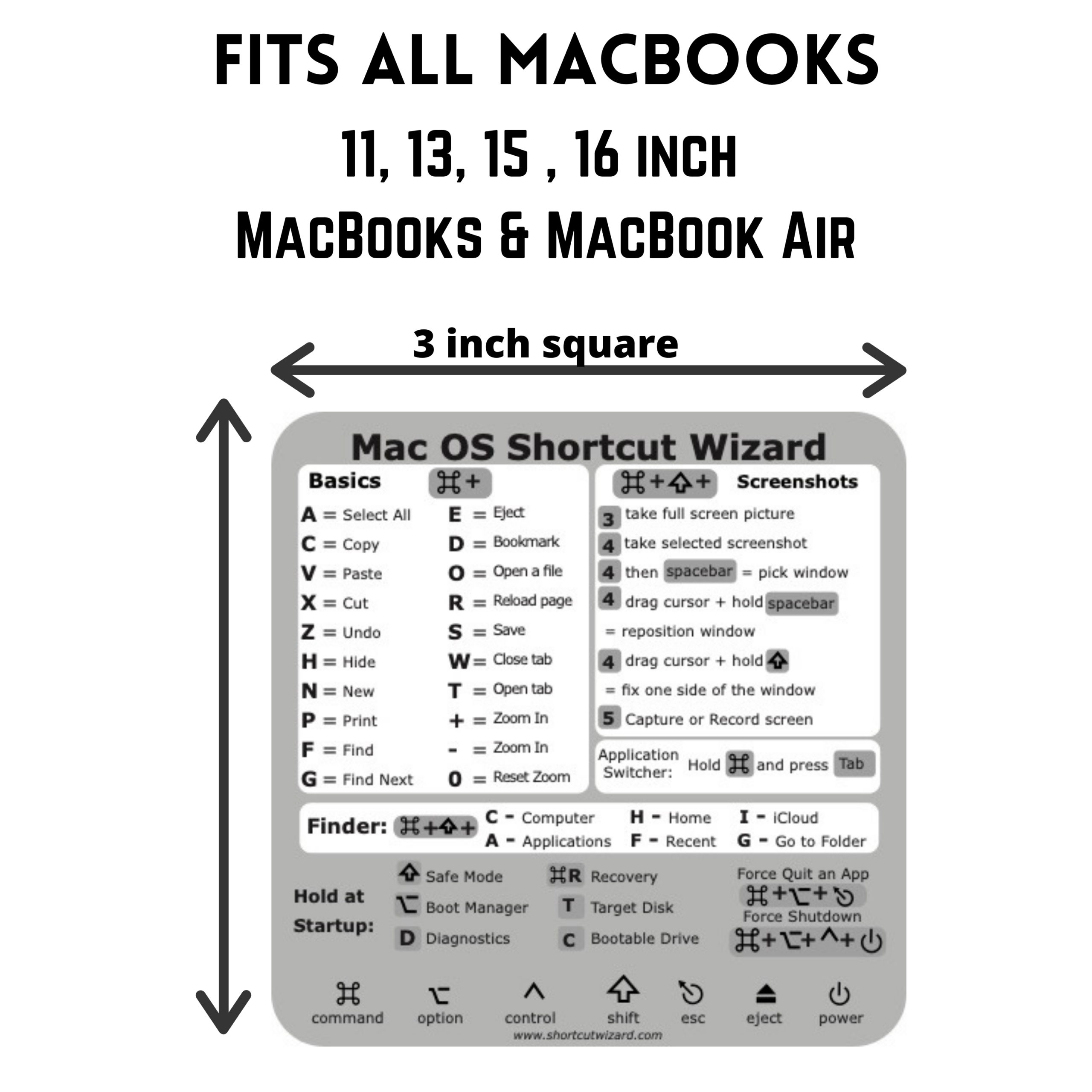 apple mac shortcuts cheat sheet